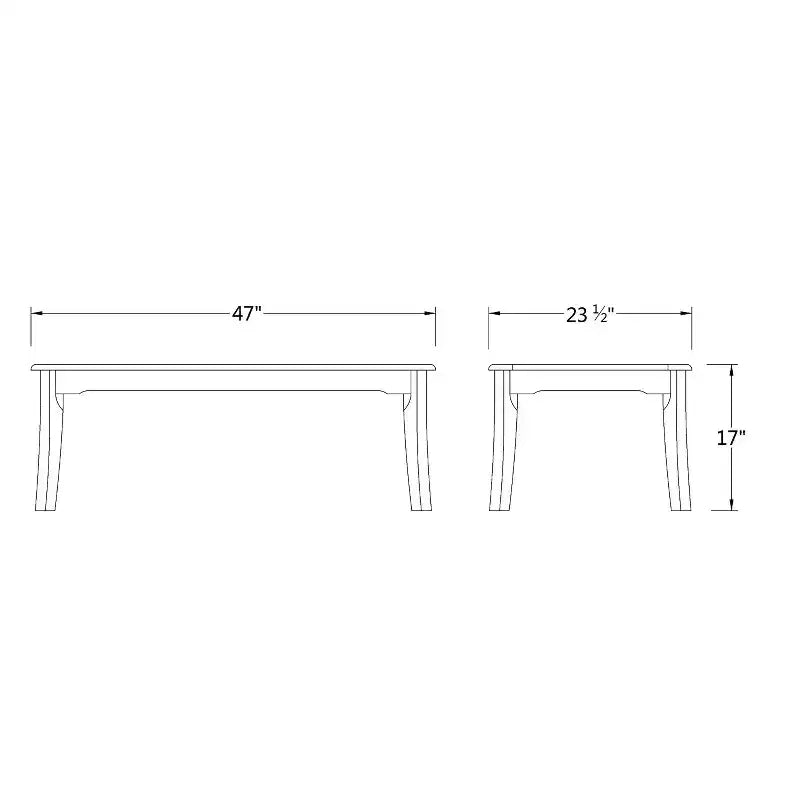 Table basse d'extérieur en teck