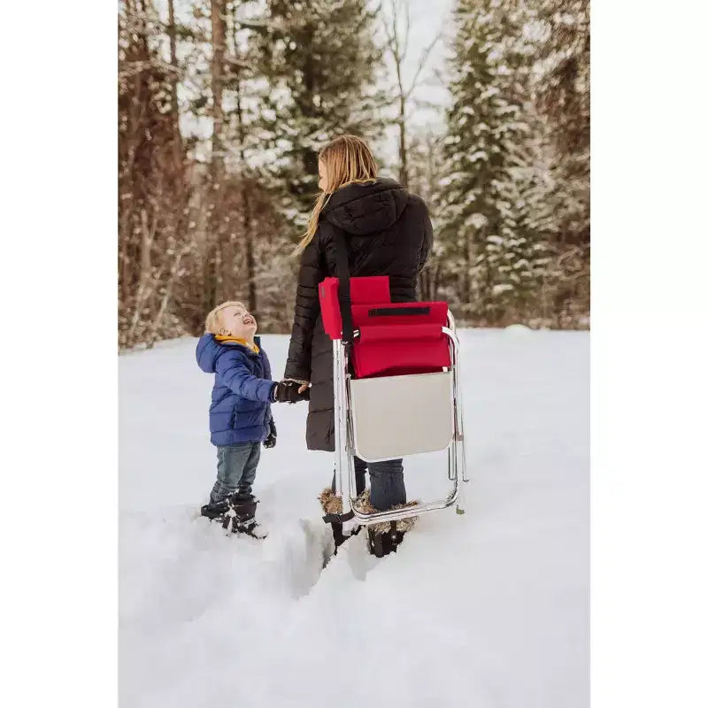 Chaise de sport d'extérieur - Rouge