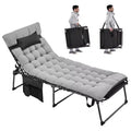 Yaheetech Folding Chair with Removable Padded Cushion and 5 Adjustable Position