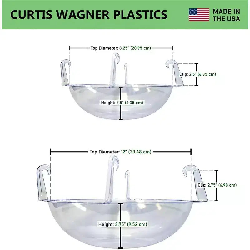 Soucoupe anti-goutte pour panier suspendu, transparente, 30-35 cm