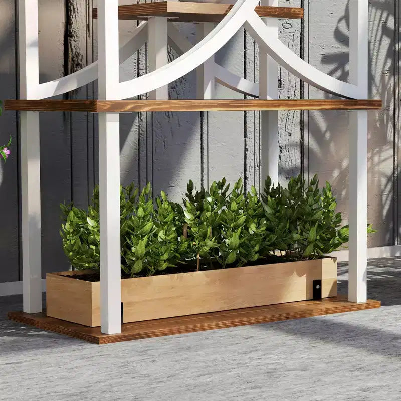 Étagère à plantes intérieure à 8 niveaux, étagère à plantes de 157 cm de haut, support à plantes en forme de S