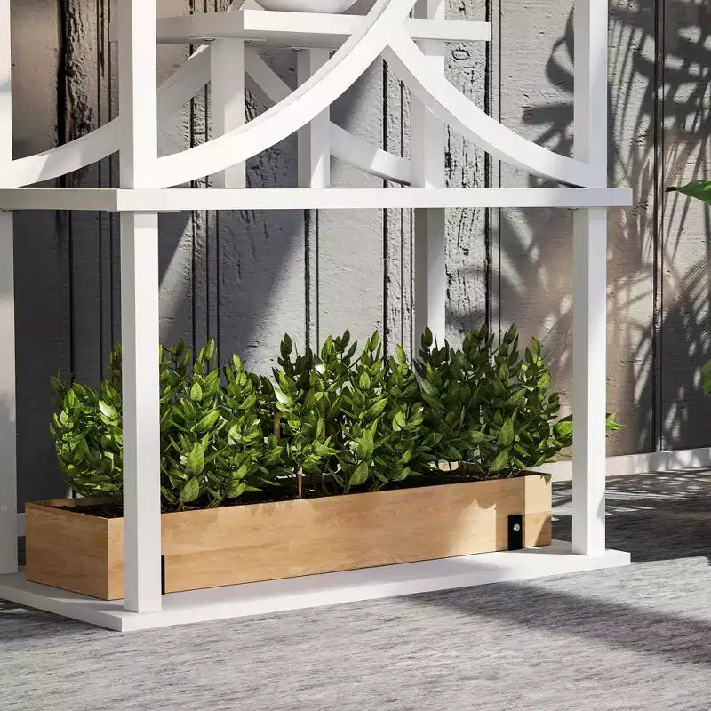 Étagère à plantes intérieure à 8 niveaux, étagère à plantes de 157 cm de haut, support à plantes en forme de S