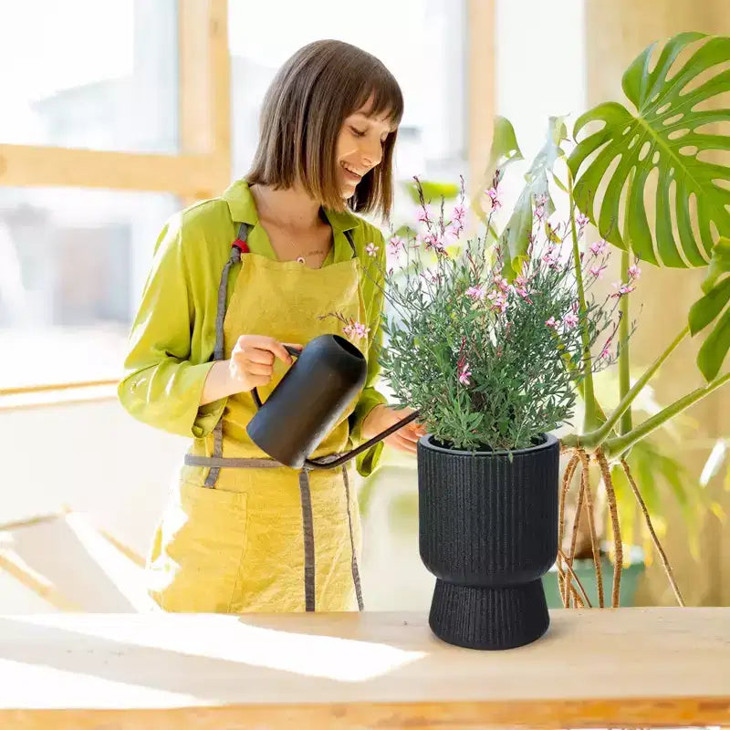 Jardinières, pots de fleurs d'intérieur auto-arrosants avec indicateur de niveau d'eau
