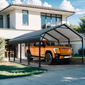 Celebalcony 12X20 FT Metal Carport, Heavy Duty Carport Canopy with Galvanized Steel Roof and Frame, Metal Car Garage for Pickup,Boat,Car and Tractors
