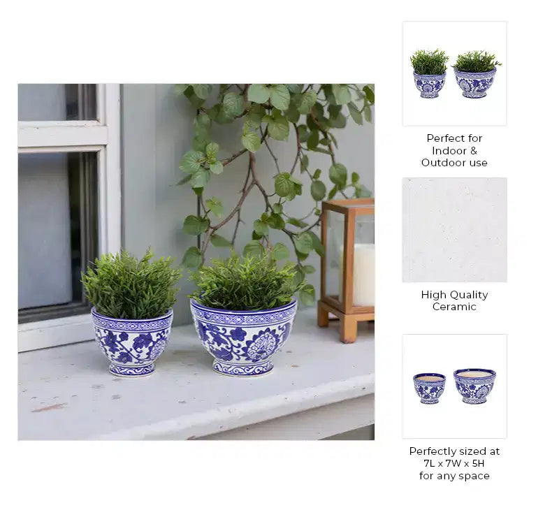 Planteurs et pots de fleurs décoratifs pour la maison