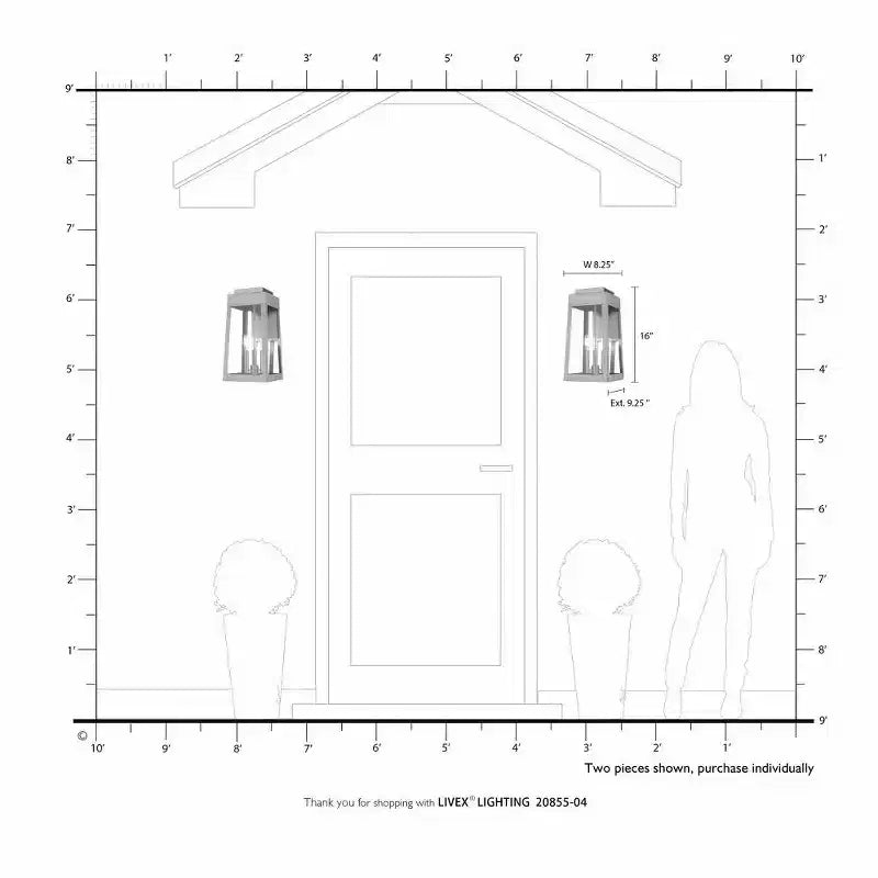 Applique Murale Noire
