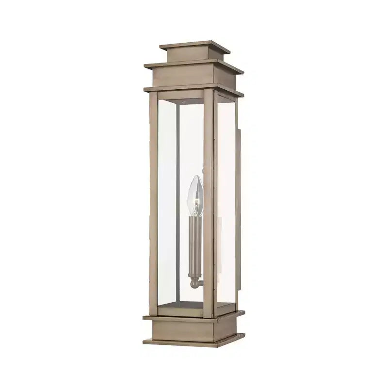Livex Lighting Princeton 1 - Light Wall Light in Vintage Pewter