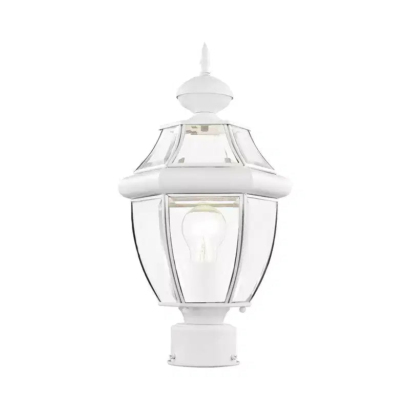 Livex Lighting Monterey 1 - Light Post Light in White