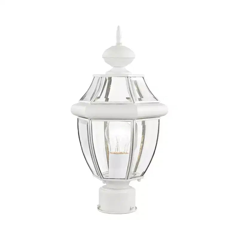 Monterey 1 - Lampadaire à poteau en blanc
