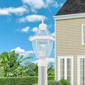 Monterey 1 - Lampadaire à poteau en blanc