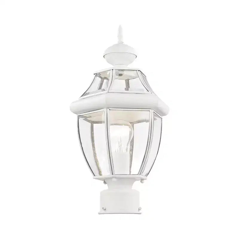 Monterey 1 - Lampadaire à poteau en blanc