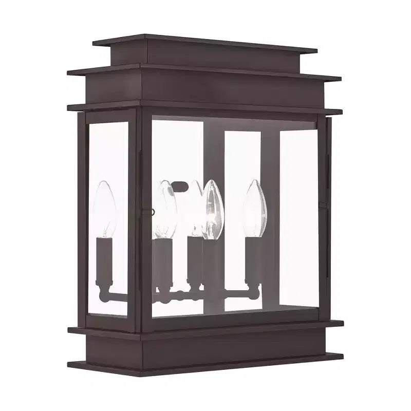 Livex Lighting Princeton 3 - Light Wall Light in Bronze