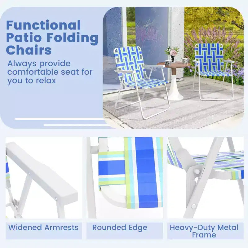 Chaise de plage pliante Chaise de camping en toile Chaise légère