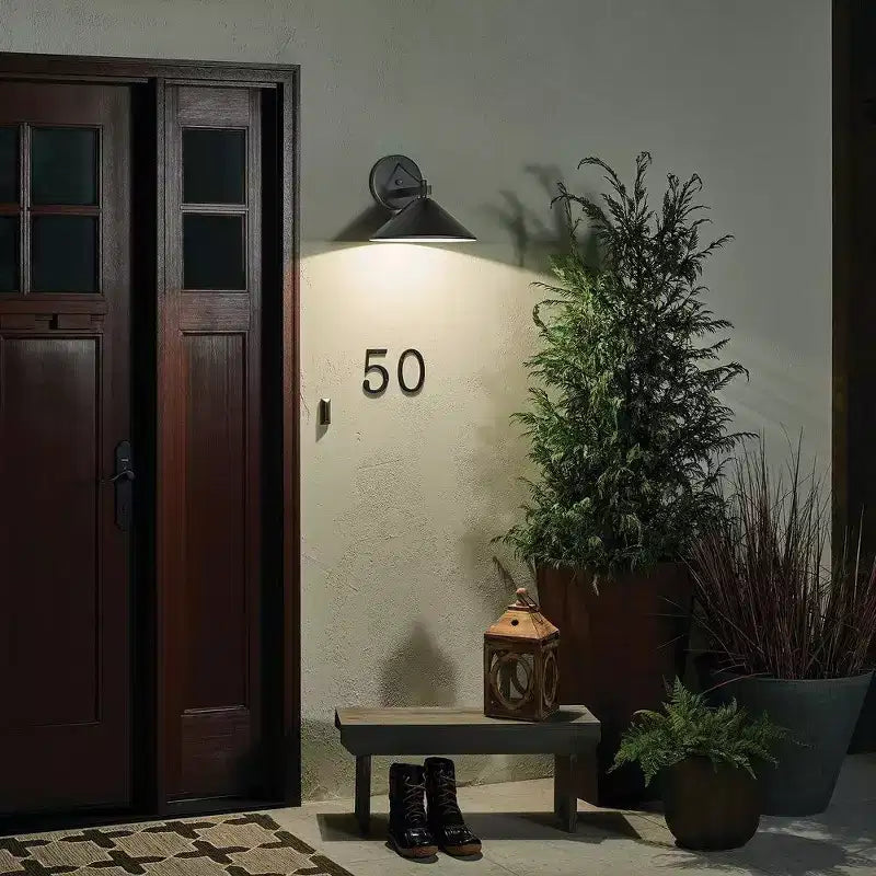 Applique murale Light en bronze vieilli