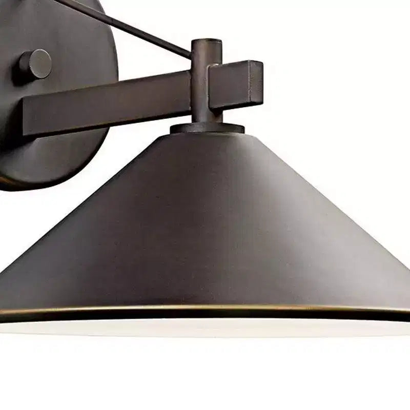 Applique murale Light en bronze vieilli
