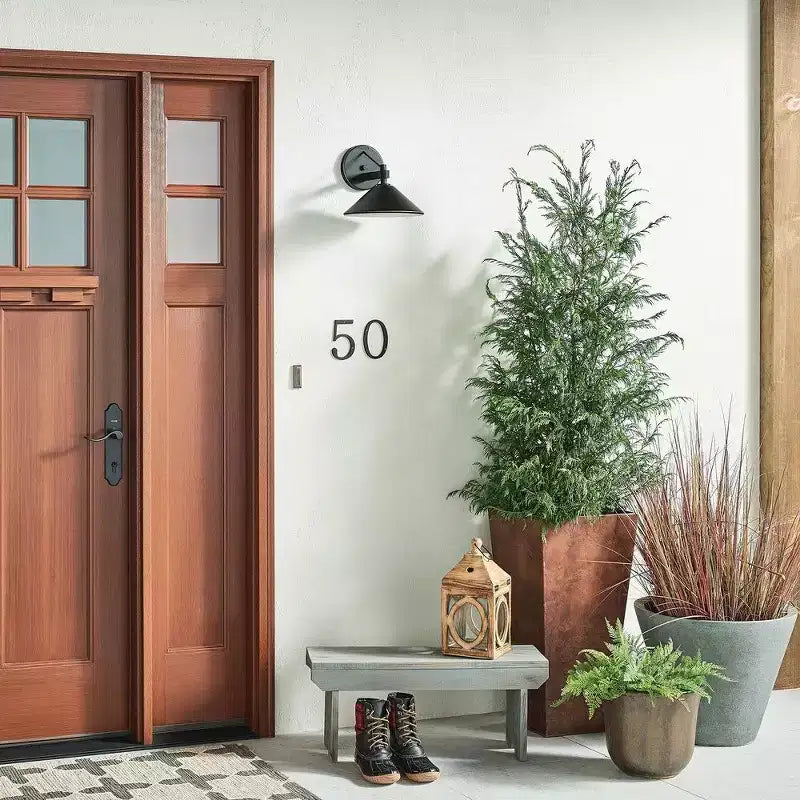 Applique murale Light en bronze vieilli