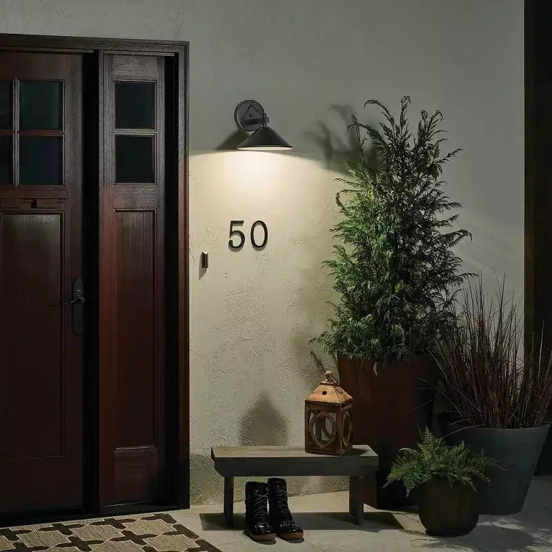 Applique murale Light en bronze vieilli