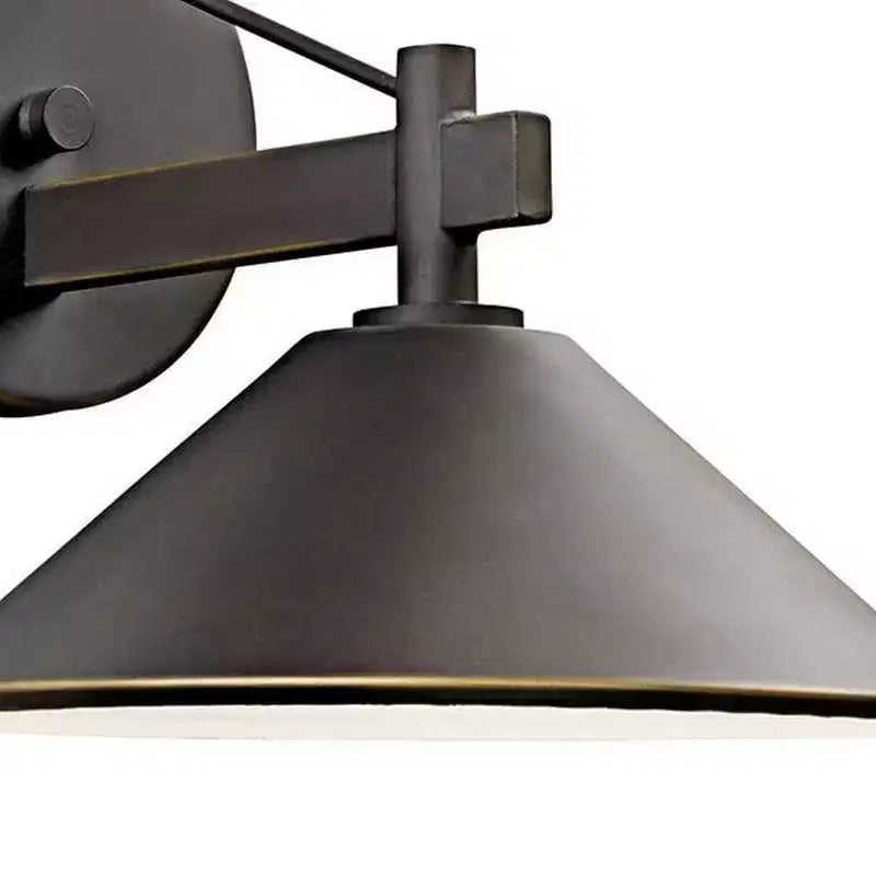 Applique murale Light en bronze vieilli