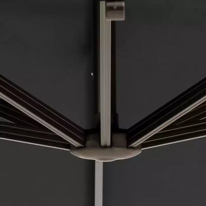 Parasol déporté inclinable 1 niveau sans base