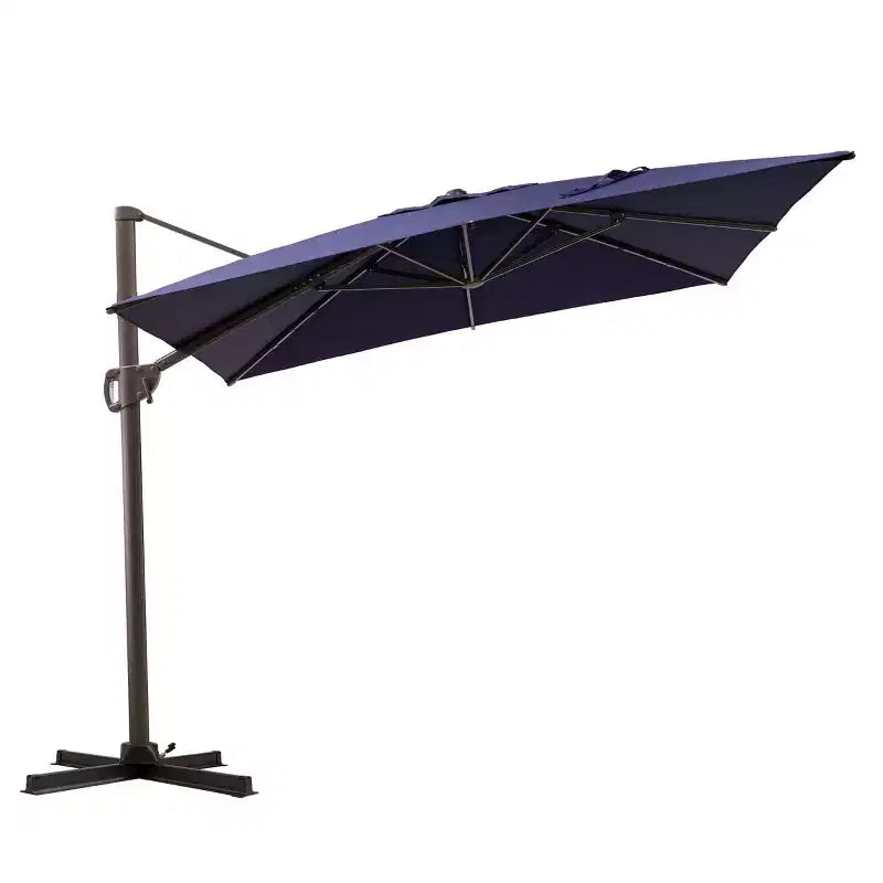 Parasol déporté inclinable 1 niveau sans base